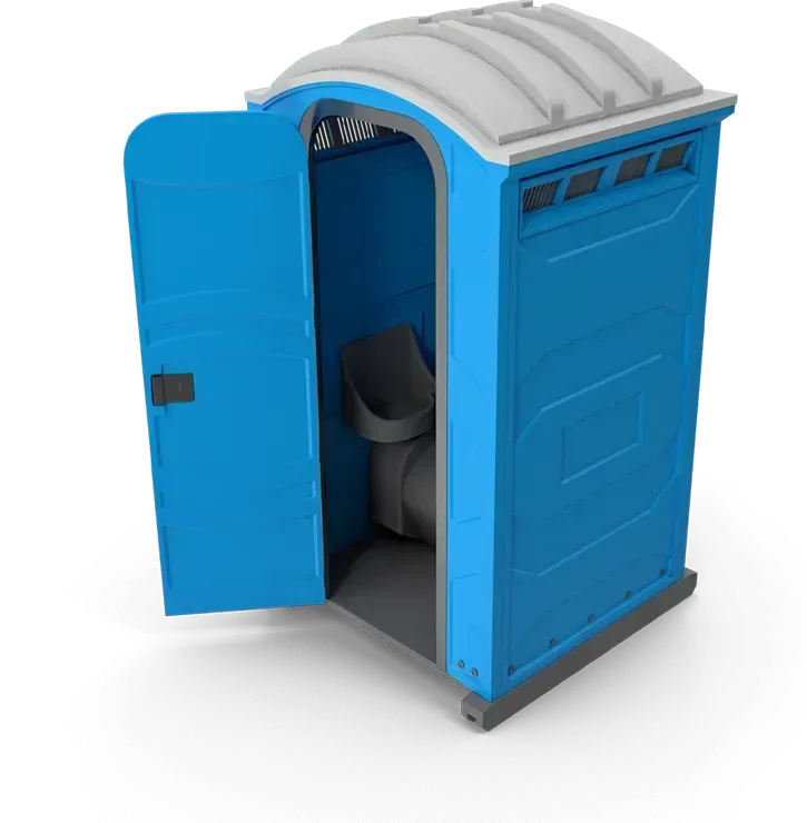 Portable toilet rental option